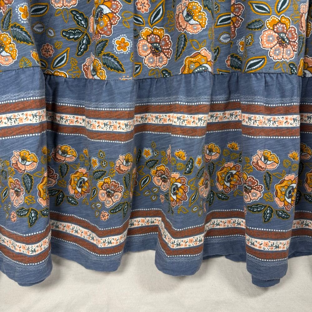 Matilda Jane Heart to Heart Pasture Floral Dress Women’s Medium Blue Boho - Picture 5 of 9